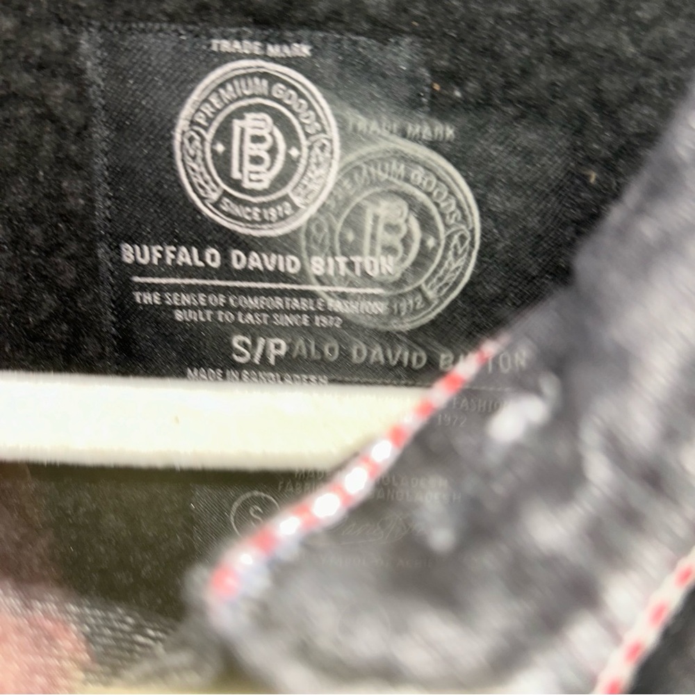 Buffalo David Bitton Black Washed sherpa lined Jacket - Picture 3 of 4